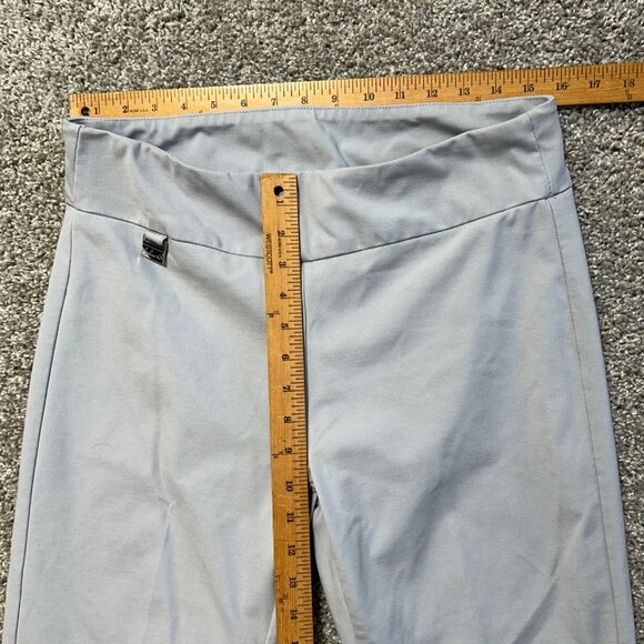LULU B Womens Sz 14 Light Blue Pull-On Straight Leg Pants - Picture 7 of 8